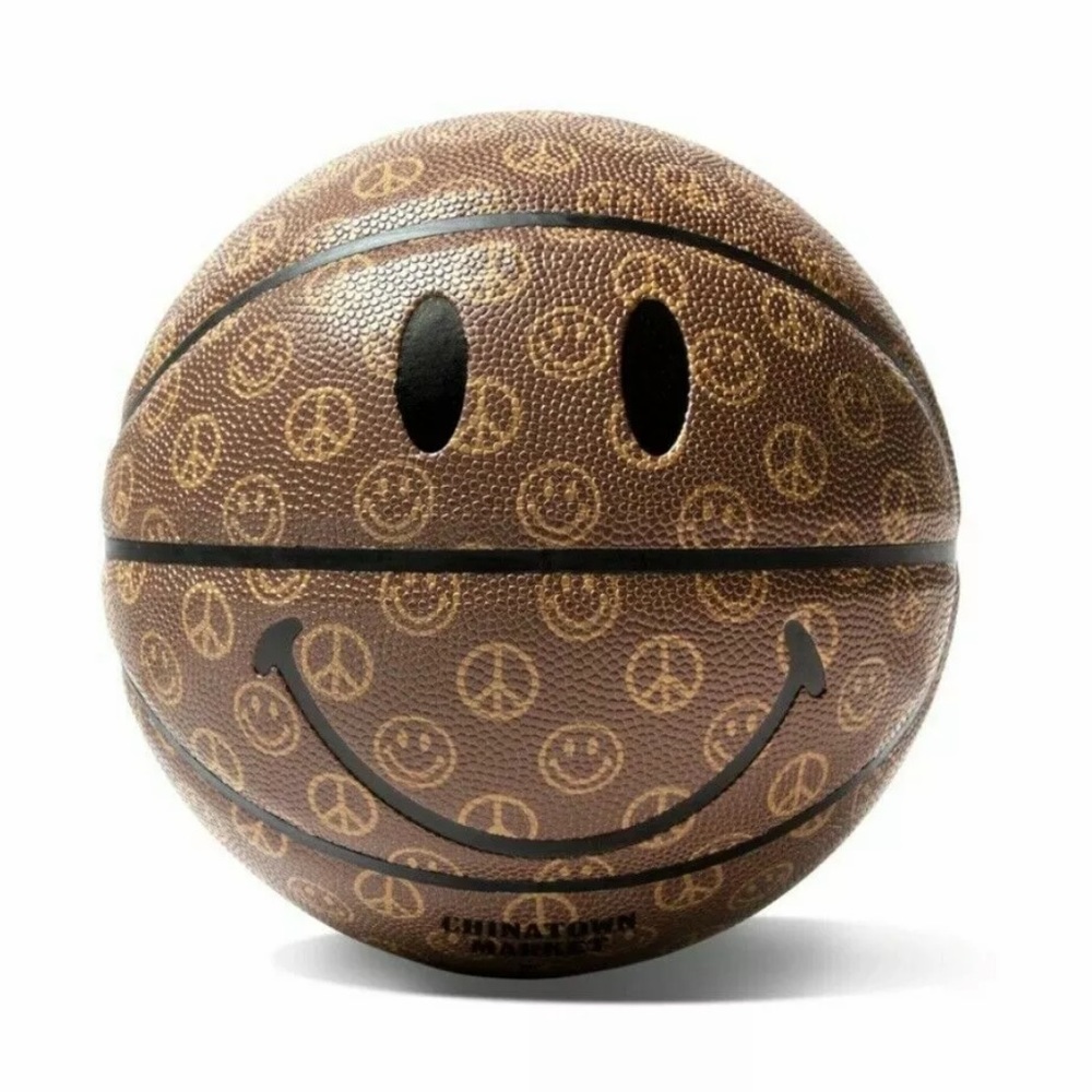 Chinatown Market (CTM) Cabana Smiley Basketball- Full Size, Brand New!